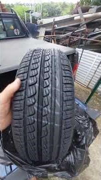 The 15-inch tires for the rear of the Brava have arrived.