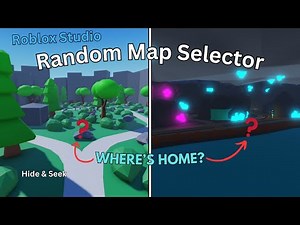 Roblox Studio - Hide & Seek Game | Random Map Selector & Frozen Seekers
