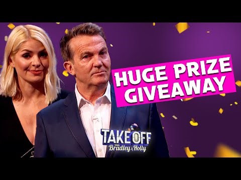 Bradley Walsh and Holly Willoughby with a BIG WIN | Take Off