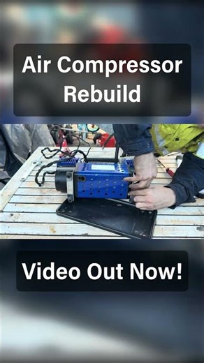 Tearing down and repairing my air compressor #repair #service #restoration #diy #aircompressor