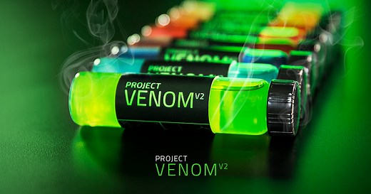 Razer | Project Venom V2 - Ultimate Gaming Performance Blend | Razer United States