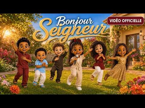Bonjour Seigneur 🌞 | Chanson chrétienne dansante pour enfants