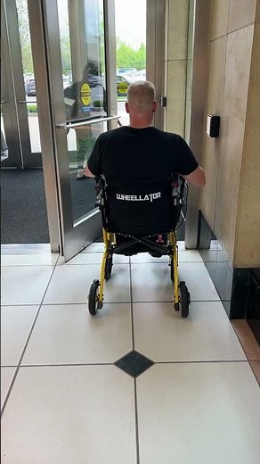 Look How Accessible the Wheellator Motorized Walker Wheelchair is
