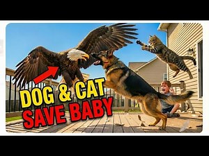 Dogs & Cats Heroically Defend Humans from Wild Animals