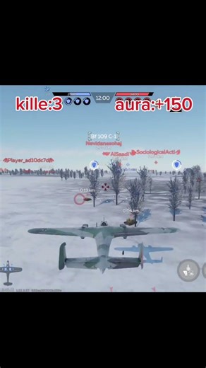 arbres 1 moi 0 🌳🌳 #warthunder #avion #drôle #humour #memes #viralsong