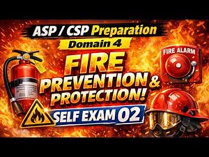ASP / CSP Domain 4 Fire Prevention & Protection Self Exam 02 Practice Questions