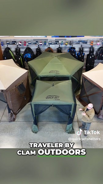 Discover the Traveler: Lightweight Screen Shelter