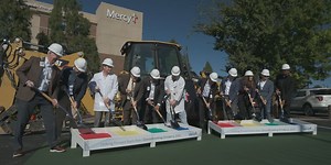 Mercy breaks ground on the new emergency department in Ozark, Mo.
