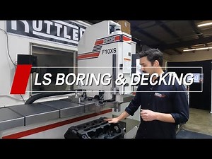 How to Machine a Chevrolet V8 Engine - Rottler F10XS Boring and Surfacing Machine