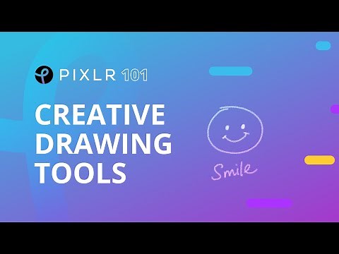 Pixlr 101 Episode 8: Creative Drawing Tools