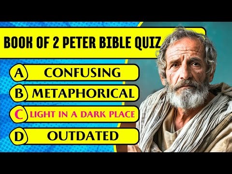 Book of 2 Peter Bible Quiz & Trivia (30 Hardest Questions & Answers to Test Your Bible Knowledge)