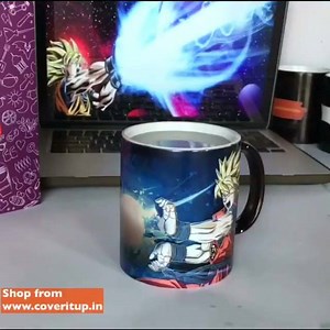 280K views · 998 shares | Dragon Ball Z fan? You cannot miss this! Shop from>> bit.ly/Goku-MagicMug | Cover it up | Facebook