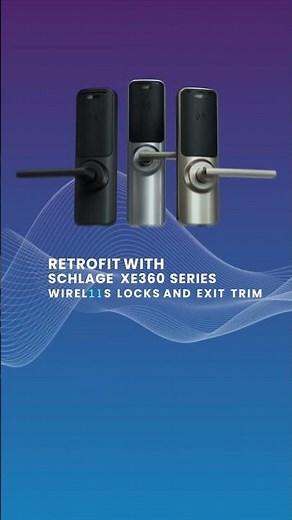 Schlage® XE360™ Wireless Locks | Multifamily Resident Entrance Access Control | Schlage Commercial