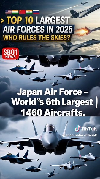 World's Biggest Air Force: Fighter Jet Strength by Country