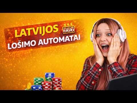 LIETUVIŠKI LOŠIMO AUTOMATAI | LIVE LOŠIMAI 🔥 lošimo automatai lietuvoje