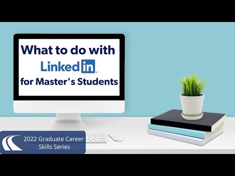 What to do with LinkedIn as a Master's Student