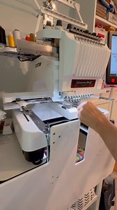 Running a 10-needle embroidery machine definitely has its perks… until it’s time to rethread every single one. 😅 This week’s samples? All 10 colors in action—worth it for the results, but my threader is officially tired! 🧵 Machine: Brother PR1050x AKA Marge #embroidery #machineembroidery #applique #quilting #sewing #brothersews #multineedle | Parker on the Porch