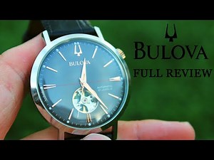 Bulova "Open Heart" Automatic Dress Watch with Gray Dial | Aerojet (98A187) | Full Review