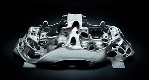 Bugatti 3D-Prints The World's Largest Titanium Brake Calipers | Carscoops