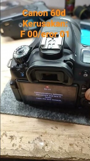 canon 60d eror 01/f00