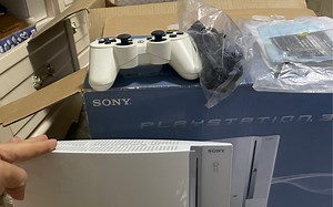 索尼ps3游戏机开箱