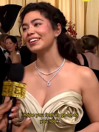 Auli'i Cravalho's Journey to the Oscars in Stunning Gown
