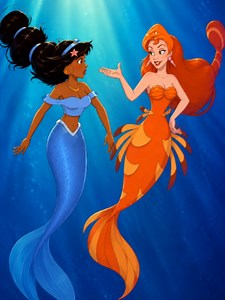 Saleen: La Sirena Malvada de Aladdin (Serie Animada Disney)