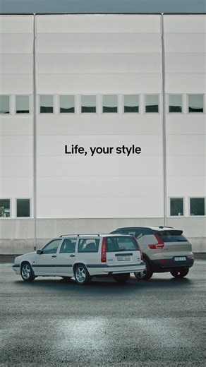 176K views · 2.2K reactions | The Volvo 850 proved you didn’t have to settle. And you still don’t. Similar to the 850, the Volvo EX40 offers both space and versatility, suitable for whatever road in life you may choose to take. | Volvo Cars | Facebook