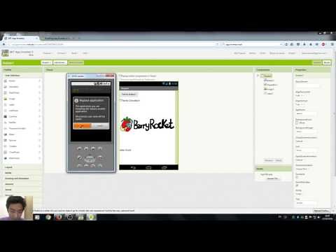 App Inventor 2 Tutorials for Beginners - 02 Emulator