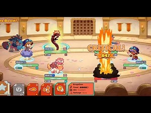 🌋 Pyrodile's Eruption Goes CRITICAL! Biggest Hit of the Battle?! 🔥⚔️