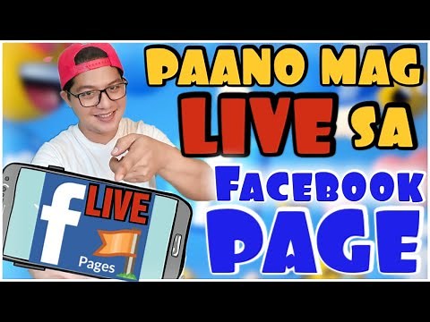 PAANO MAG LIVE SA FACEBOOK PAGE