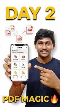 Day 2/30 AI Tools 🚀 I Love PDF | Best FREE PDF Tool for Students 🔥