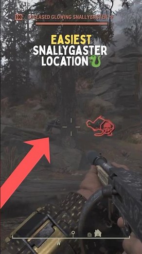 Where to Find Snallygasters Fast in Fallout 76? 🐍 #shorts #fallout76 #gaming