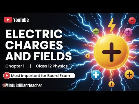 Class 12 Physics Chapter 1 | Electric Charges and Fields |CBSE & Haryana Board mintubrilliantteacher