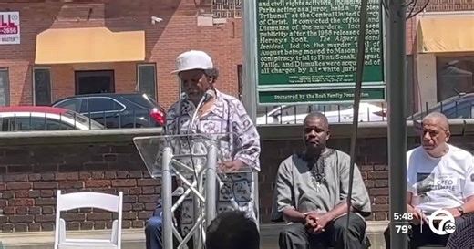 Placement of Algiers Motel historical marker brings reflection from survivor of 1967 Detroit Riots