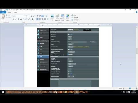 Set up Private Internet Access VPN on Asus Router Merlin Firmware