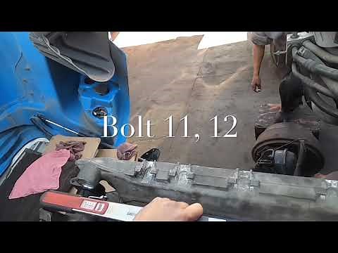 DD15 major overhaul Part 6, cylinder head bolt installation and how to torque