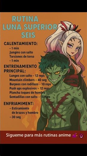 ⚔️👹 Entrena como la Luna Superior 6 | Gyutaro & Daki Workout 💪🔥
