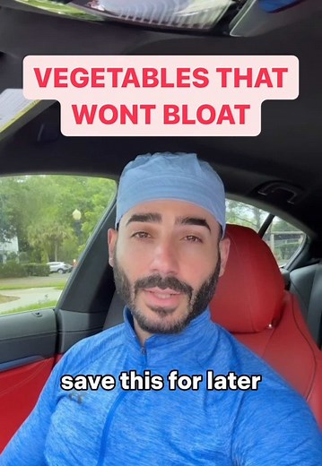 From a gastroenterologist: If your stomach feels tight, swollen, or “pregnant” after eating… your gut may not tolerate certain fermentable carbohydrates called FODMAPs. These carbs can rapidly ferment in the intestines, pulling in water and creating excess gas — especially in people with IBS or sensitive digestion. Low FODMAP vegetables are easier to digest, produce less fermentation, and may help reduce bloating, pressure, cramping, and gas without cutting out fiber completely. Your gut doesn’t