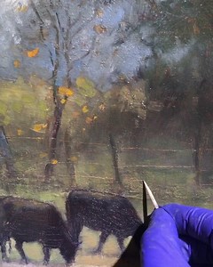 Sometimes a toothpick comes in handy for painting little details.... 😃🎨👍🏻 | Lori McNee and Fine Art Tips