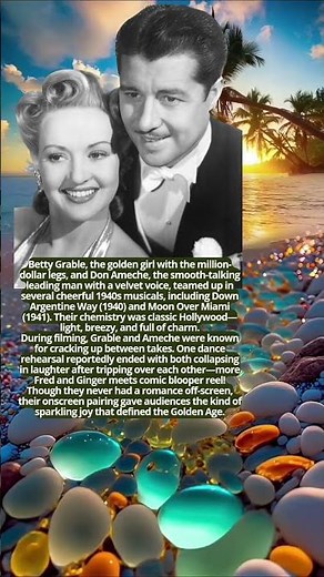 Betty Grable & Don Ameche Swing, Sparkle, and Screen Magic #movie #vintage #facts #film
