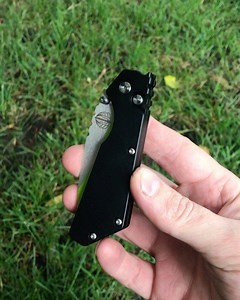 @protechknives Strider PT limited edition Gathering Green cerekote two tone blade. Snappy action, great feel in the hand, and minimal burden on the pocket. A small yet reliable edc for most of your daily edge needs. Wayofknife.com before she’s gone! #wayofknife #edcgearhouse #protechknives #striderPT #auto #madeinusa 🇺🇸 #knifecomunity #knifestagram | Way of Knife & EDC Gear House