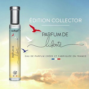 Respirez enfin ce vent de liberté tant attendu avec notre nouvelle eau de parfum aux notes de fraîcheur et de légèreté. Eau de parfum à 8,95€ - Fabriquée en France ✨ | Adoptparfums