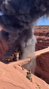 hard road for truck #usarmy #heavymachinery | US Army Truck Fail