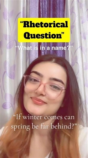 What is a Rhetorical Question?😅#literarydevices #cuetenglish #literarydevices #giclecturer