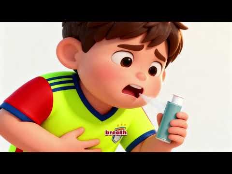 Asthma attack in Child