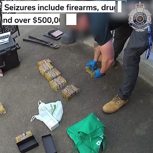 65K views · 949 reactions | This week QPS officers, in partnership with Australian Federal Police, undertook tactical action as part of the Queensland closure of Operation Ironside. This multi-agency investigation into serious organised crime has resulted in multiple offenders charged on drug and weapon offences and the seizure of weapons, drugs and criminal proceeds. | Queensland Police Service | Facebook
