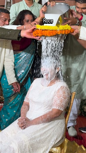 The Roce Ceremony 🥳 The Roce ceremony is a traditional Christian pre-wedding ritual symbolizing blessing and purification. It involves the ceremonial sprinkling or application of roce, made purely from coconut milk, on the bride and groom. Family members and elders participate by offering prayers and blessings. The ceremony reflects joy, togetherness, and spiritual preparation for marriage. . . #roce #celebration #rituals | Priya Castelino