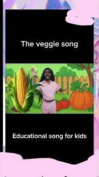 A vegetable song for kids #trend #edit
