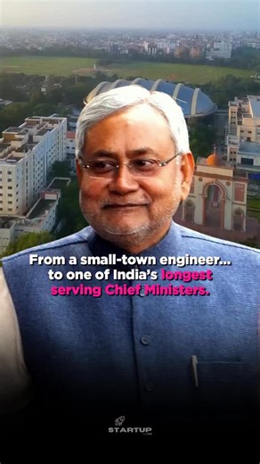 Startup Stories By DOC on Instagram: "He didn’t come from a political dynasty. He didn’t inherit power. He built his journey from the ground up. From a small village in Bakhtiyarpur to a mechanical engineer at NIT Patna… Nitish Kumar walked away from a secure job because he believed Bihar deserved better. Years of struggle. Election defeats. Setbacks that would break most people. But he kept going. In 2005, Bihar gave him a chance - and he gave Bihar a new direction. Roads, schools, electricity,